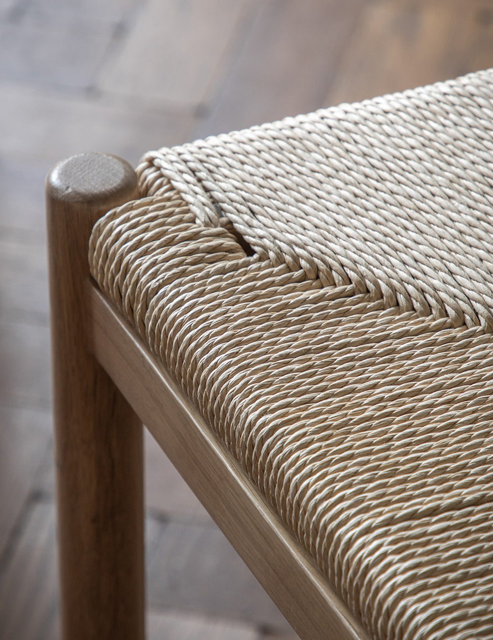 Second-Hand Pair of Upholstered Dining Chairs