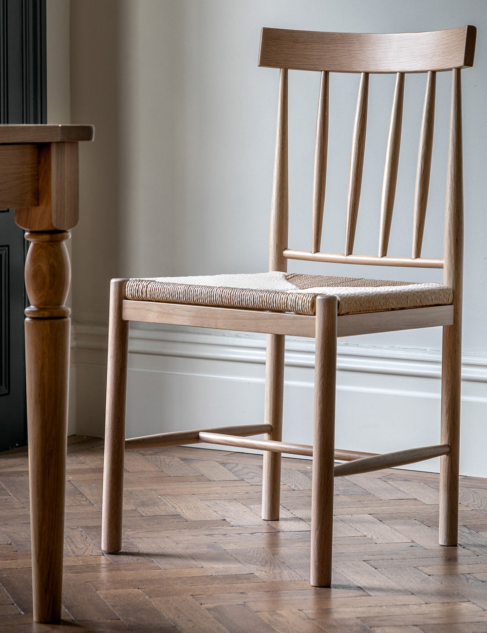 Second-Hand Pair of Upholstered Dining Chairs