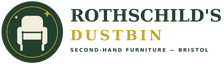 Rothschild's Dustbin logo — armchair badge