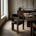 Pre-Loved Leather Dining Chair – Chestnut Brown